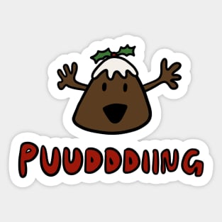 Pudding Sticker